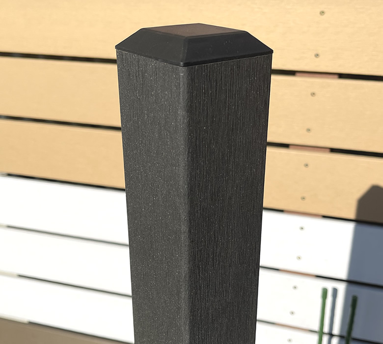 エコウッド人工木材ＮＥＷ（100×11mm）ブラック 黒 1800mm - エコウッド